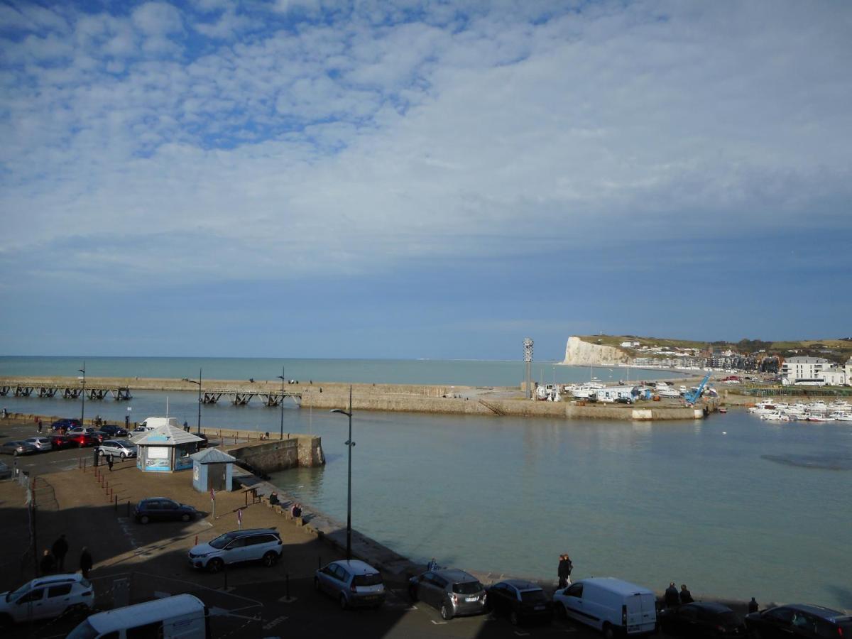 Superbe vue mer Quai 39 Le Treport Bagian luar foto